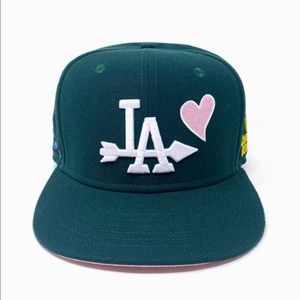 Dark Green Unconventional LA Cap